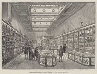 The New Glass and Ceramic Gallery of the British Museum